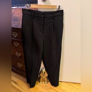 Ann Taylor Petite Belted Taper Pant